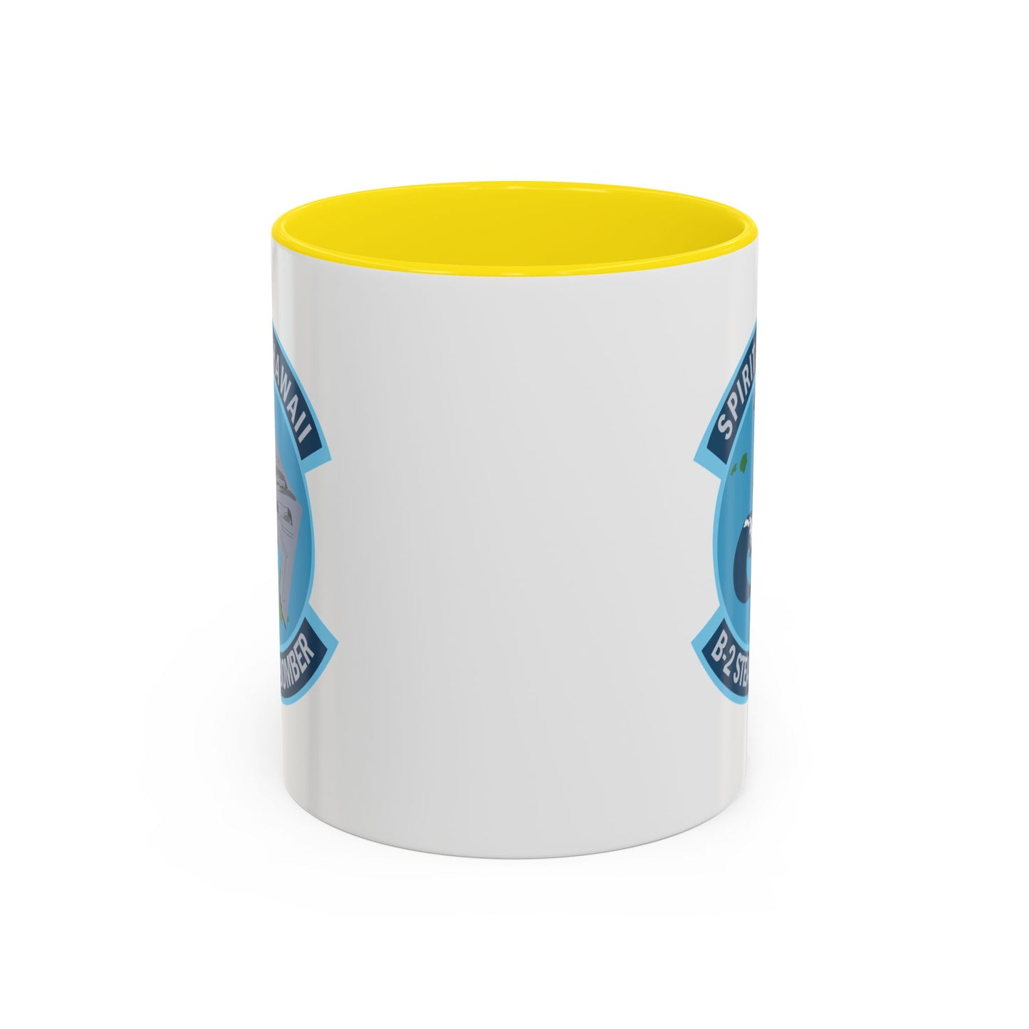 Accent Coffee Mug (11oz & 15oz) - USAF - B2 - Spirit of Hawaii - Stealth Bomber wo txt X 300