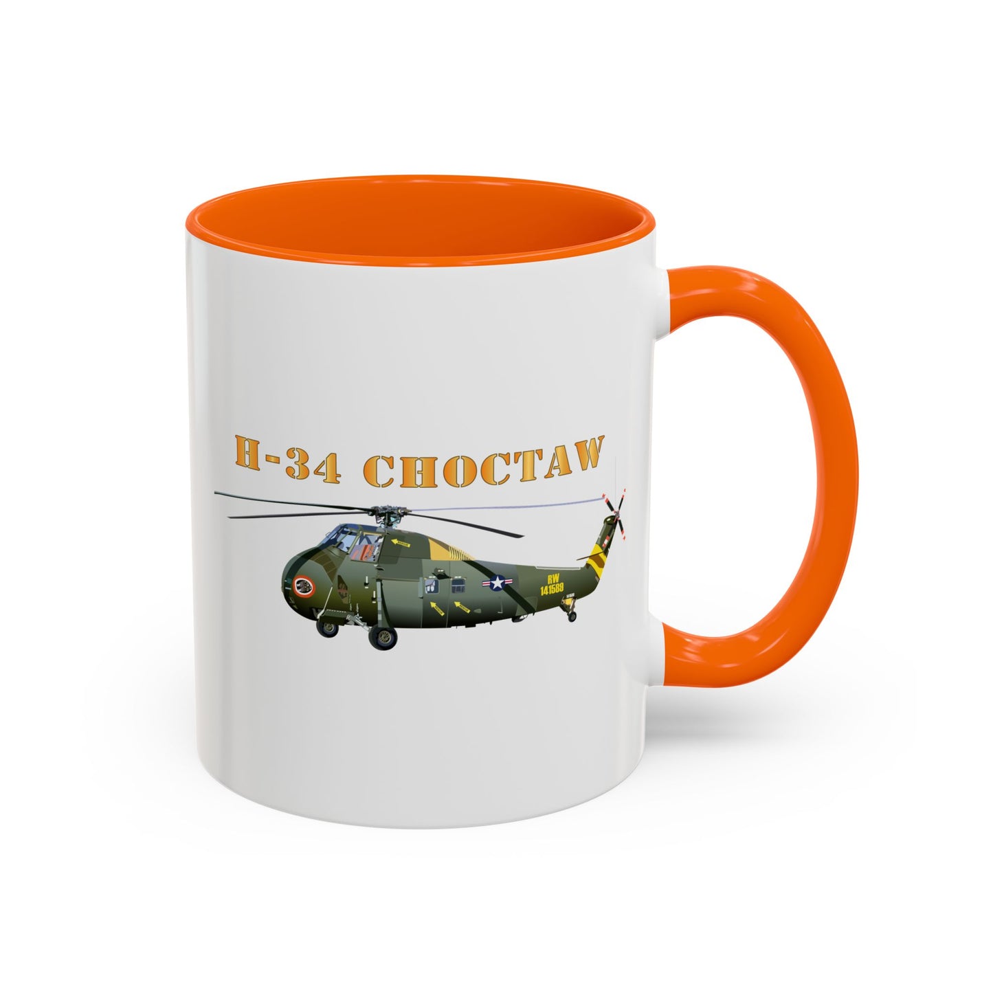 Accent Coffee Mug (11oz & 15oz) - H-34 Choctaw with Txt X 300