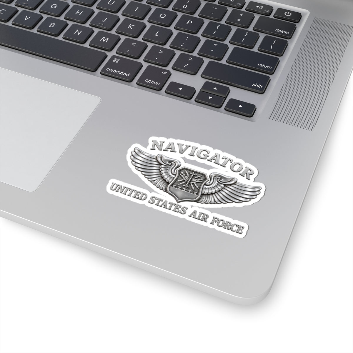 Kiss-Cut Stickers - USAF - Navigator Badge - United States Air Force - 3D - Enhanced
