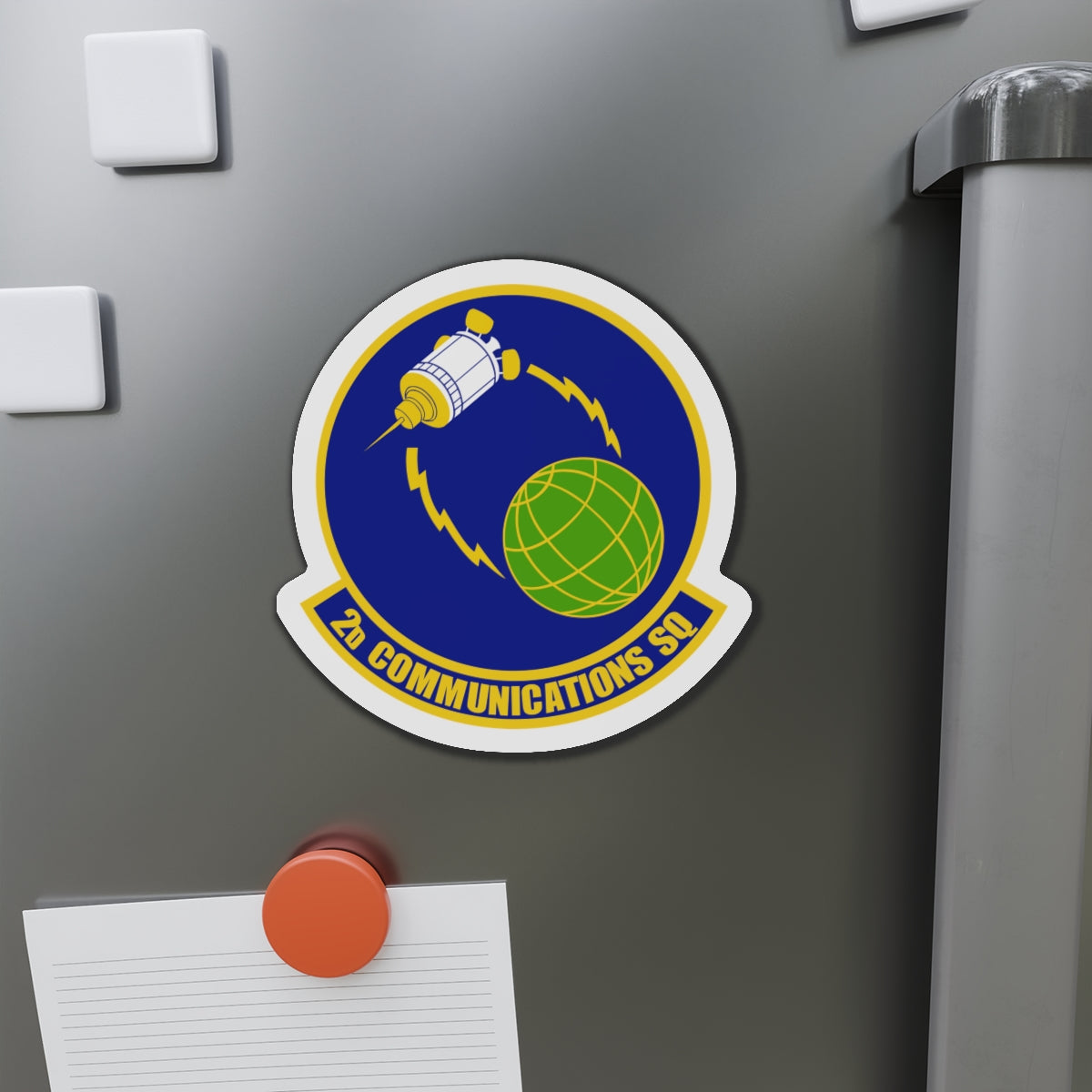 Die-Cut Magnet - USAF - 2d Communications Squadron wo txt