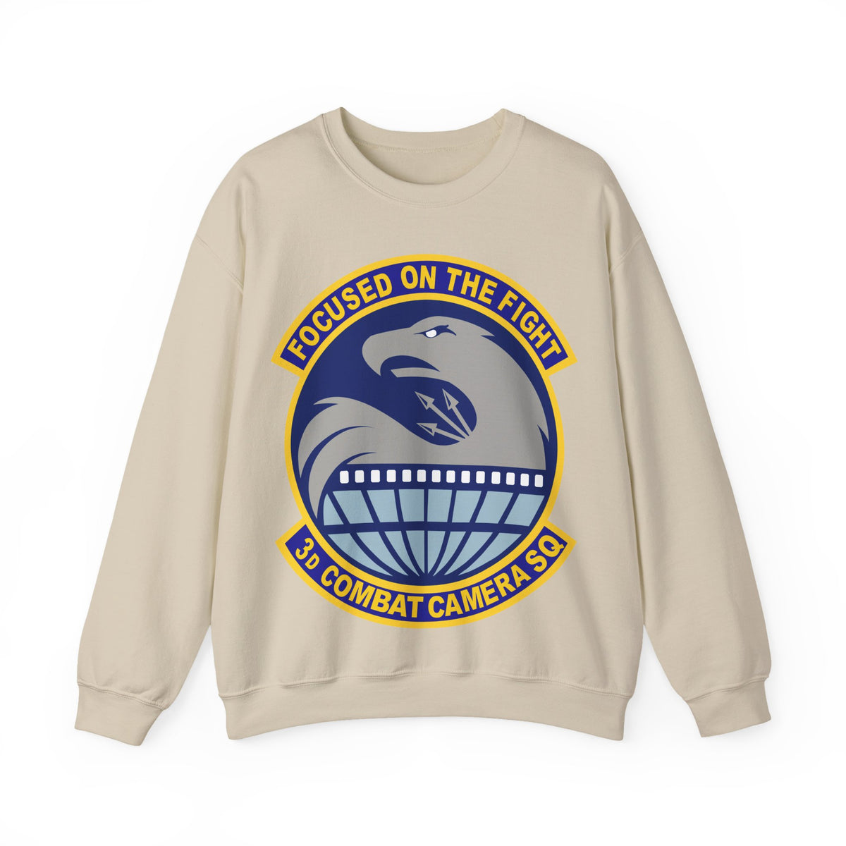 Crewneck Sweatshirt - USAF - 3d Combat Camera Squadron wo txt