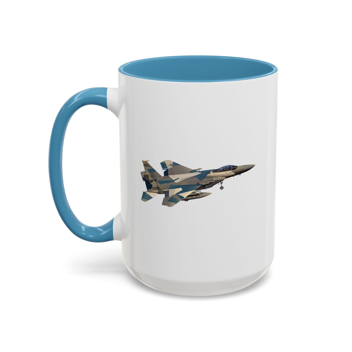 Accent Coffee Mug (11oz & 15oz) - USAF - F15 Eagle wo txt