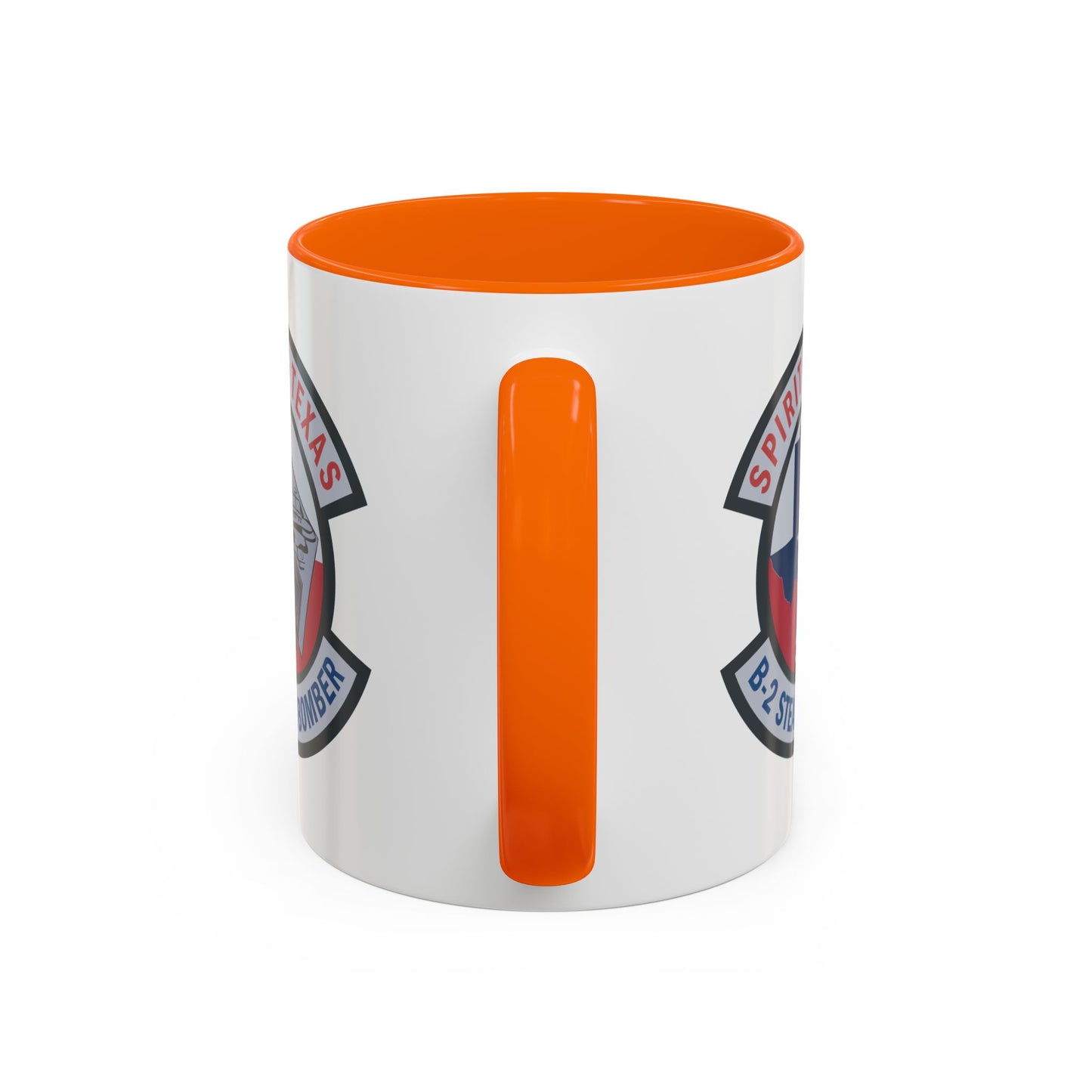 Accent Coffee Mug (11oz & 15oz) - USAF - B2 - Spirit of Texas - Stealth Bomber wo txt X 300
