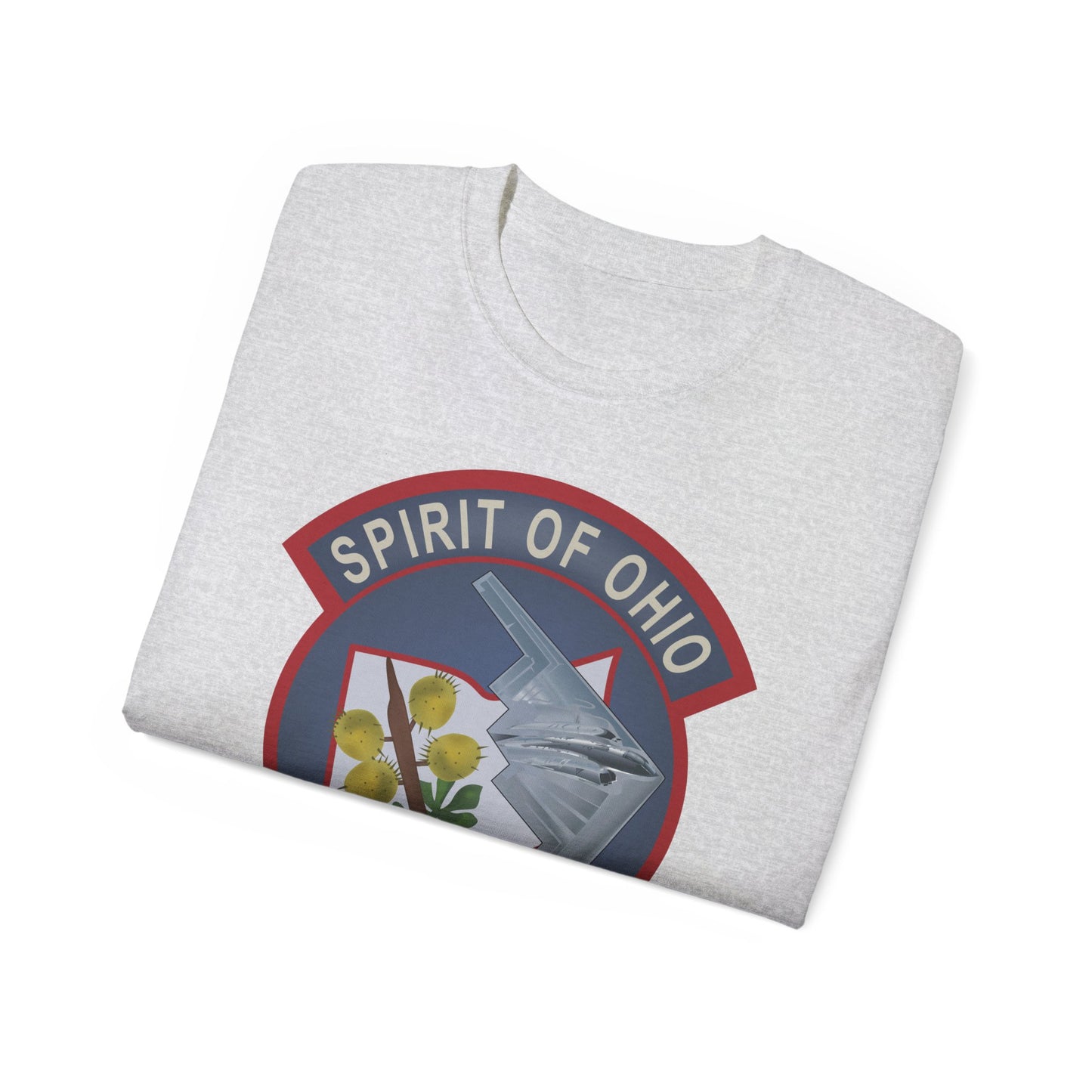 Unisex Ultra Cotton Tee - USAF - B2 - Spirit of Ohio - Stealth Bomber wo txt X 300