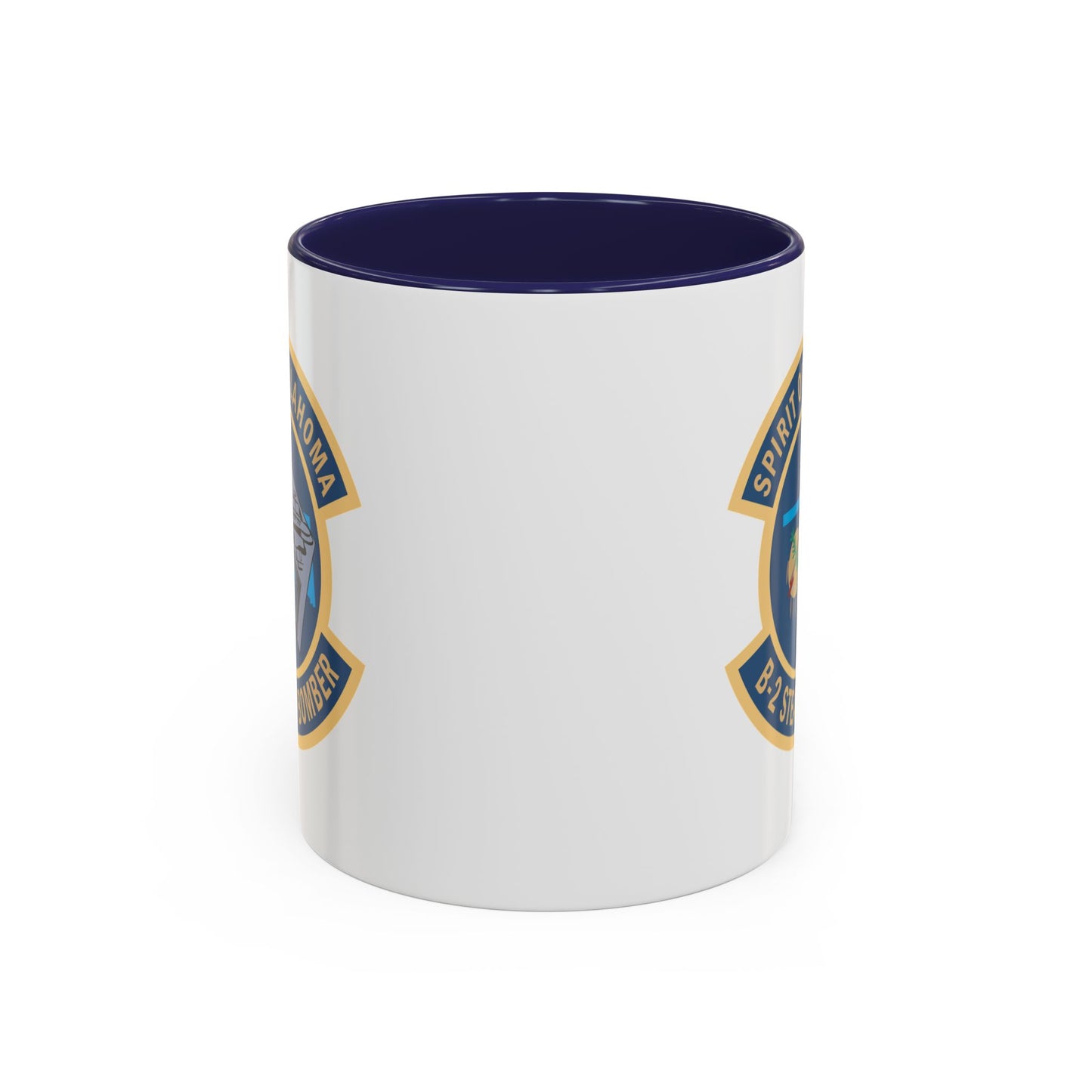 Accent Coffee Mug (11oz & 15oz) - USAF - B2 - Spirit of Oklahoma - Stealth Bomber wo txt X 300