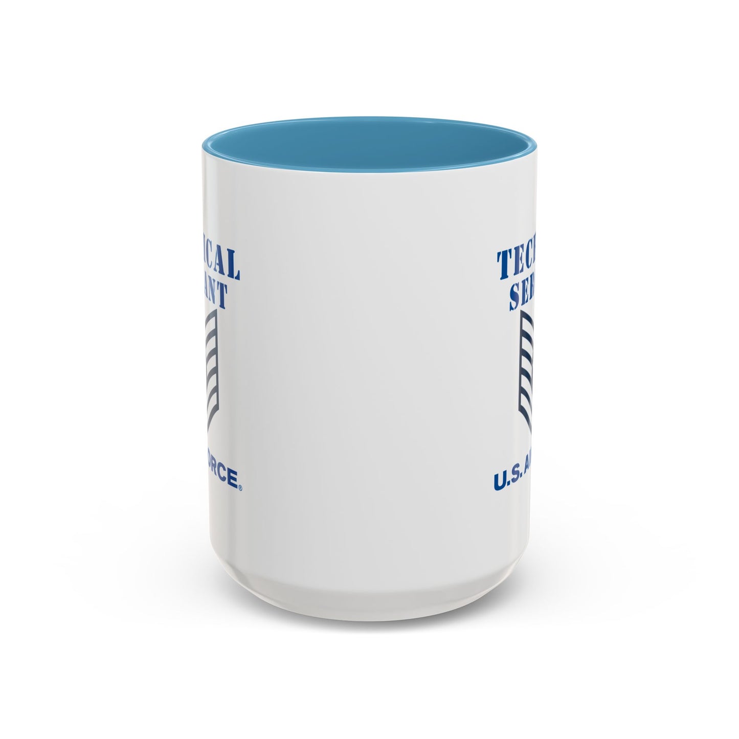 Accent Coffee Mug (11oz & 15oz) - USAF - Technical Sergeant (E6) - 2020 - US Air Force w Text X 300