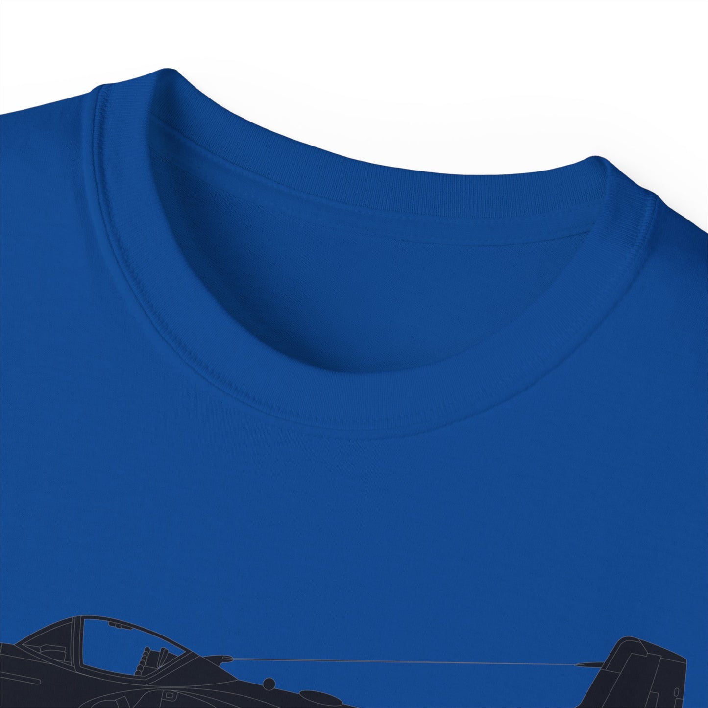 Unisex Ultra Cotton Tee - Aircraft - T-37-Trainer - Top - Black - Metal X 300