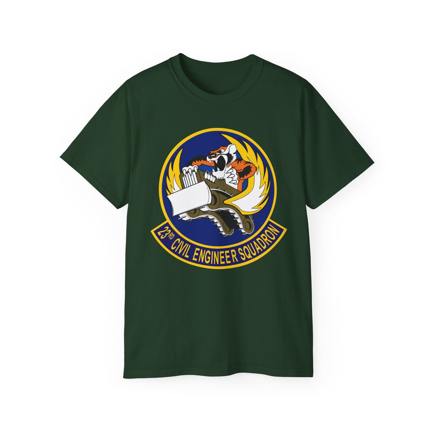 Unisex Ultra Cotton Tee - USAF - 23d Civil Engineer Squadron wo Txt