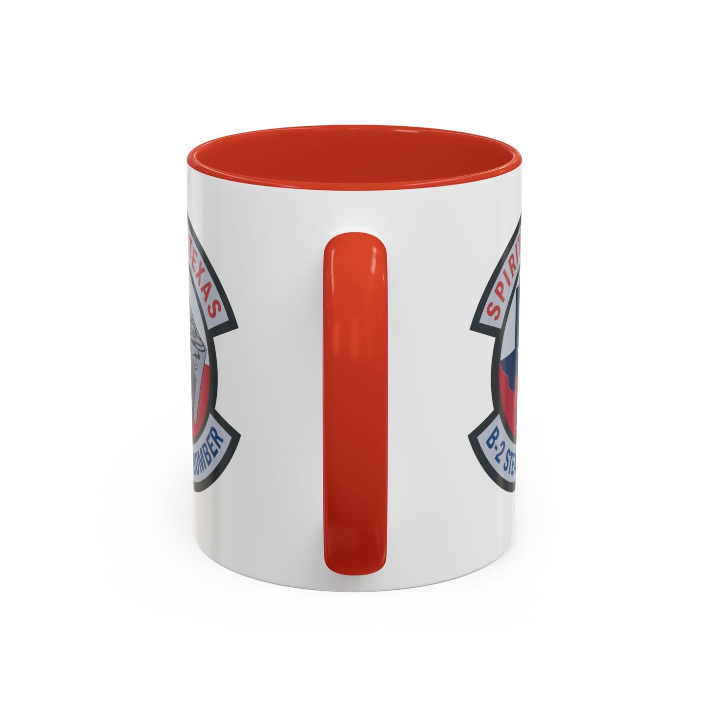 Accent Coffee Mug (11oz & 15oz) - USAF - B2 - Spirit of Texas - Stealth Bomber wo txt X 300