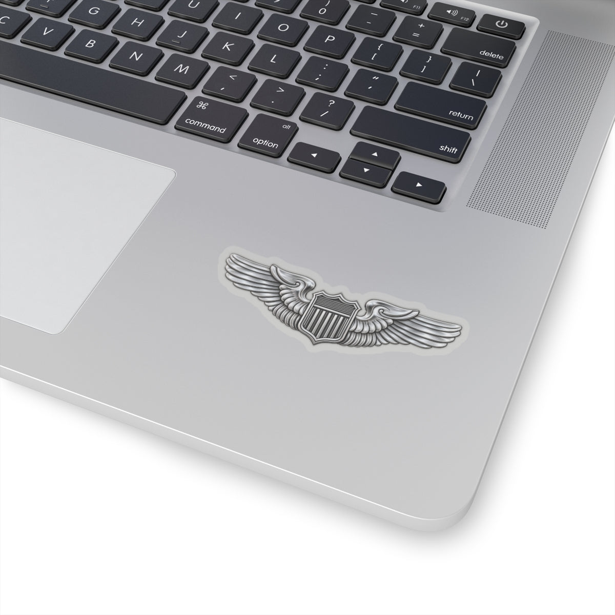 Kiss-Cut Stickers - USAF - Basic Pilot Badge wo Txt - 3D - Enhanced