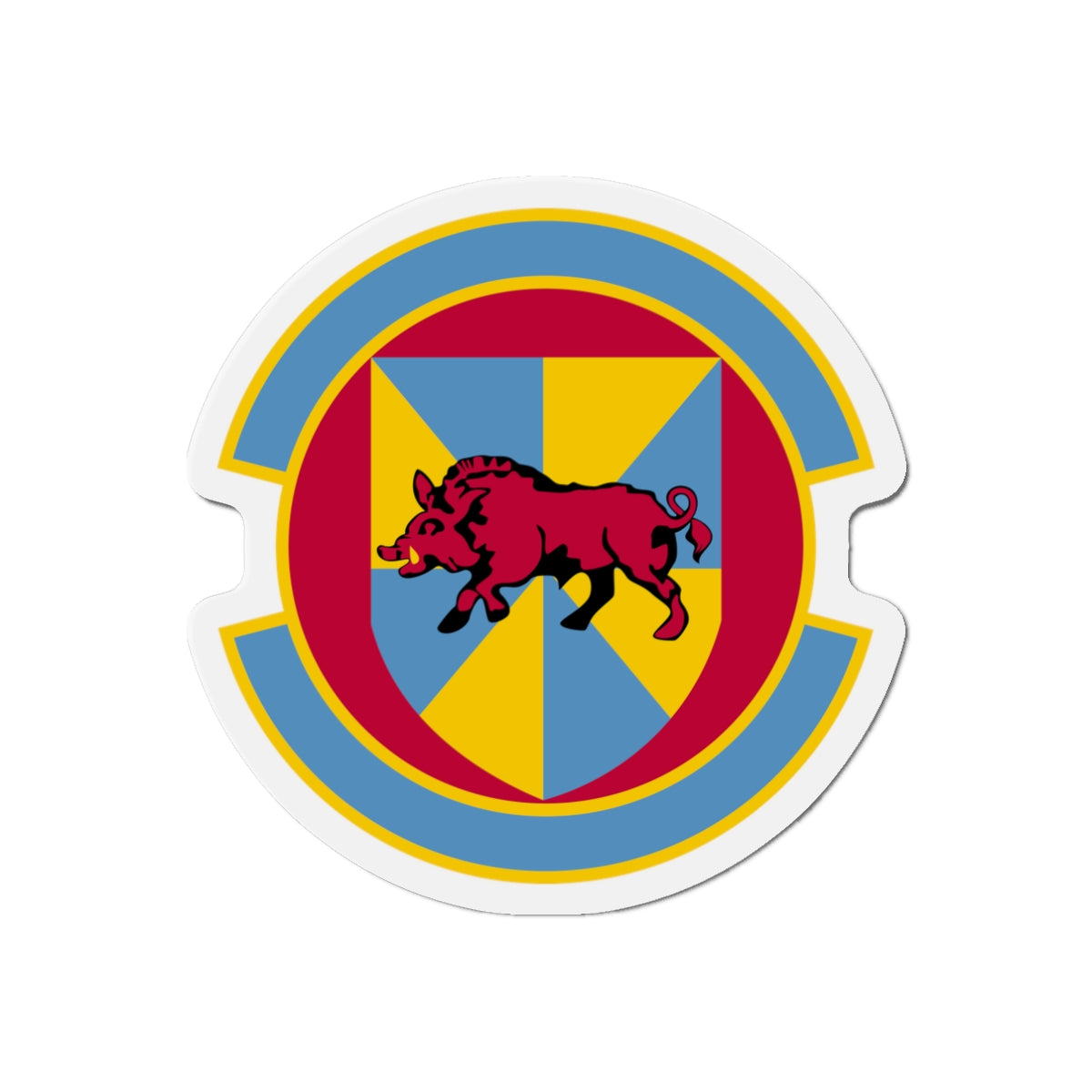 Die-Cut Magnet - USAF - 12th Force Support Squadron wo txt