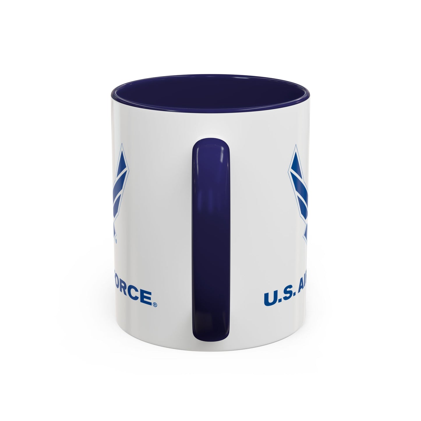 Accent Coffee Mug (11oz & 15oz) - USAF Logo, TM Txt - U S Air Force X 300