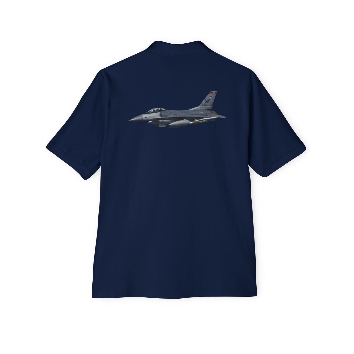 Men's Piqué Polo - USAF - F-16 Fighting Falcon wo txt X 300