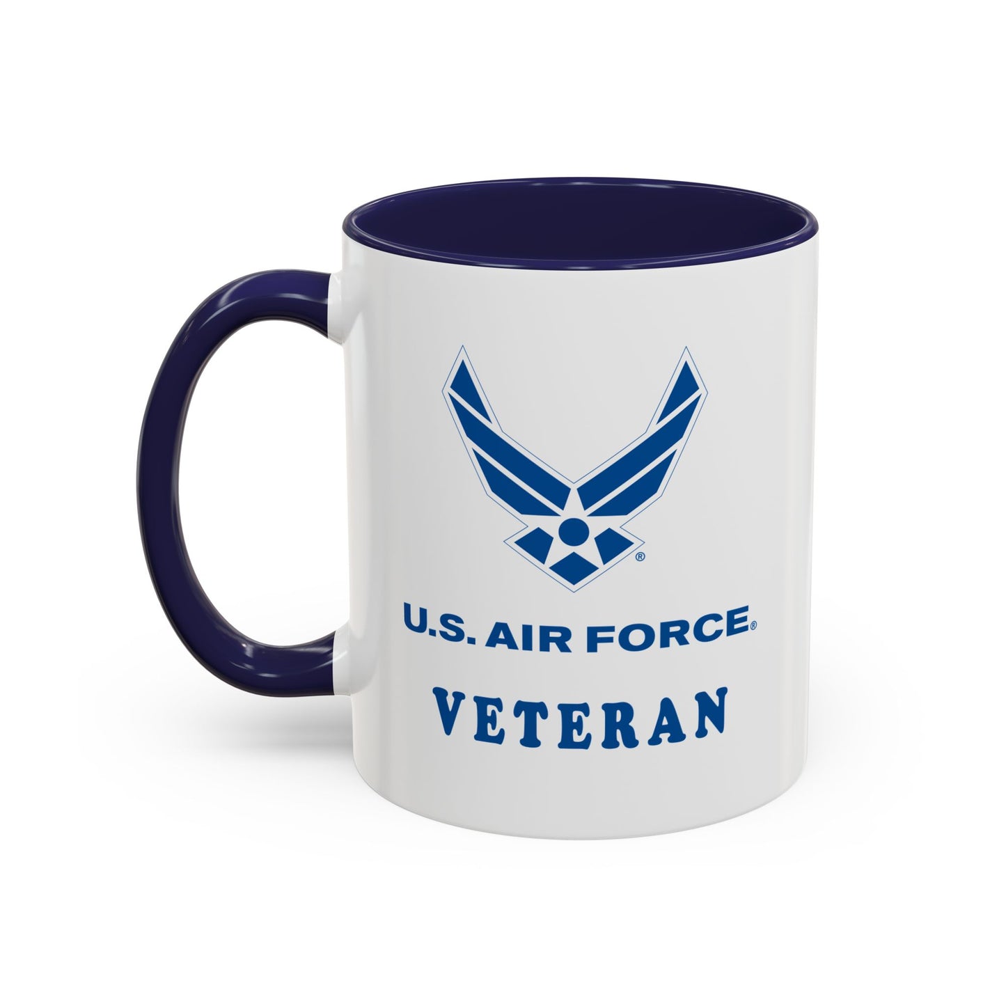 Accent Coffee Mug (11oz & 15oz) - USAF - Air Force - Veteran X 300