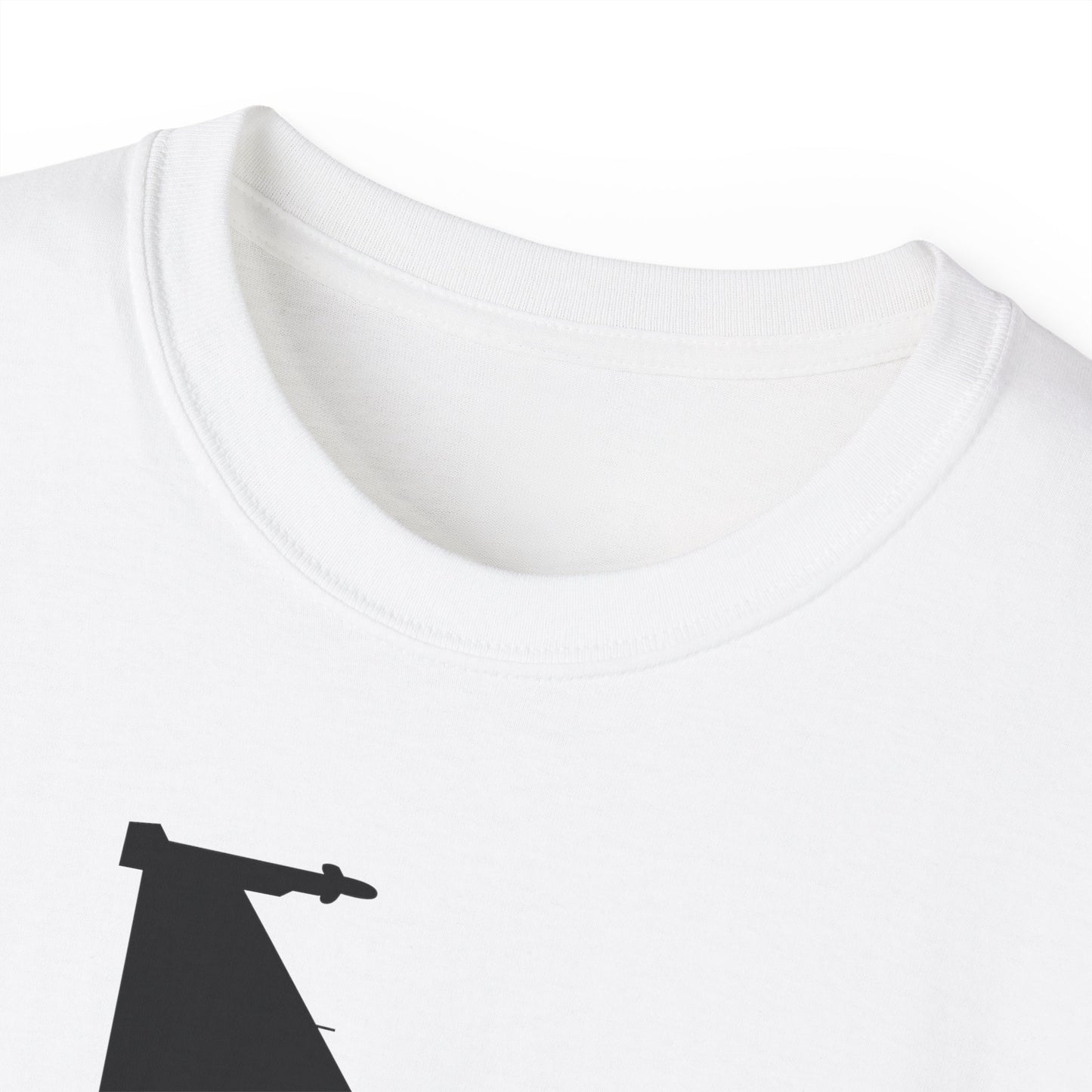 Unisex Ultra Cotton Tee - Aircraft - F-16 -Top - Silhouette - wo Txt X 300