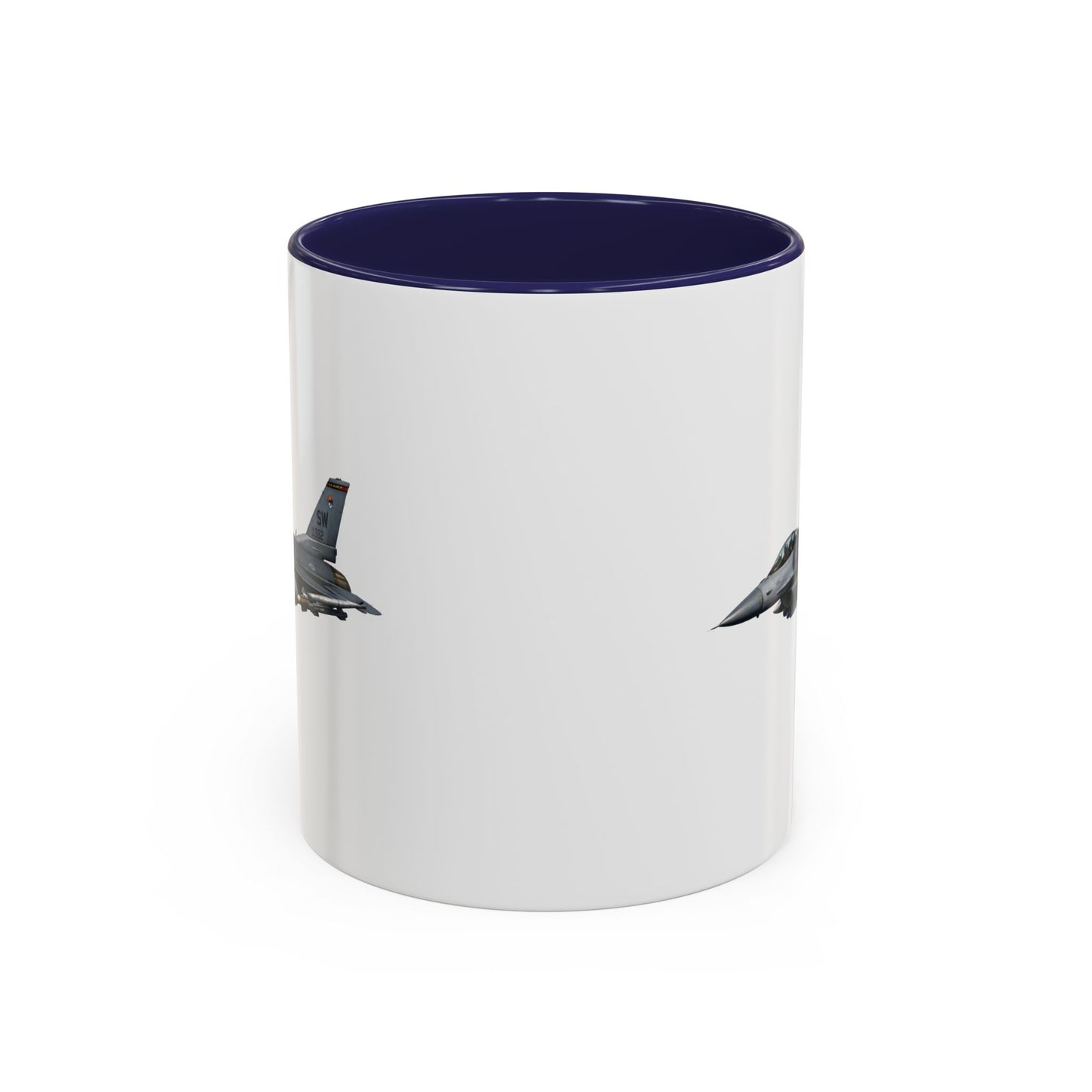 Accent Coffee Mug (11oz & 15oz) - USAF - F-16 Fighting Falcon wo txt X 300
