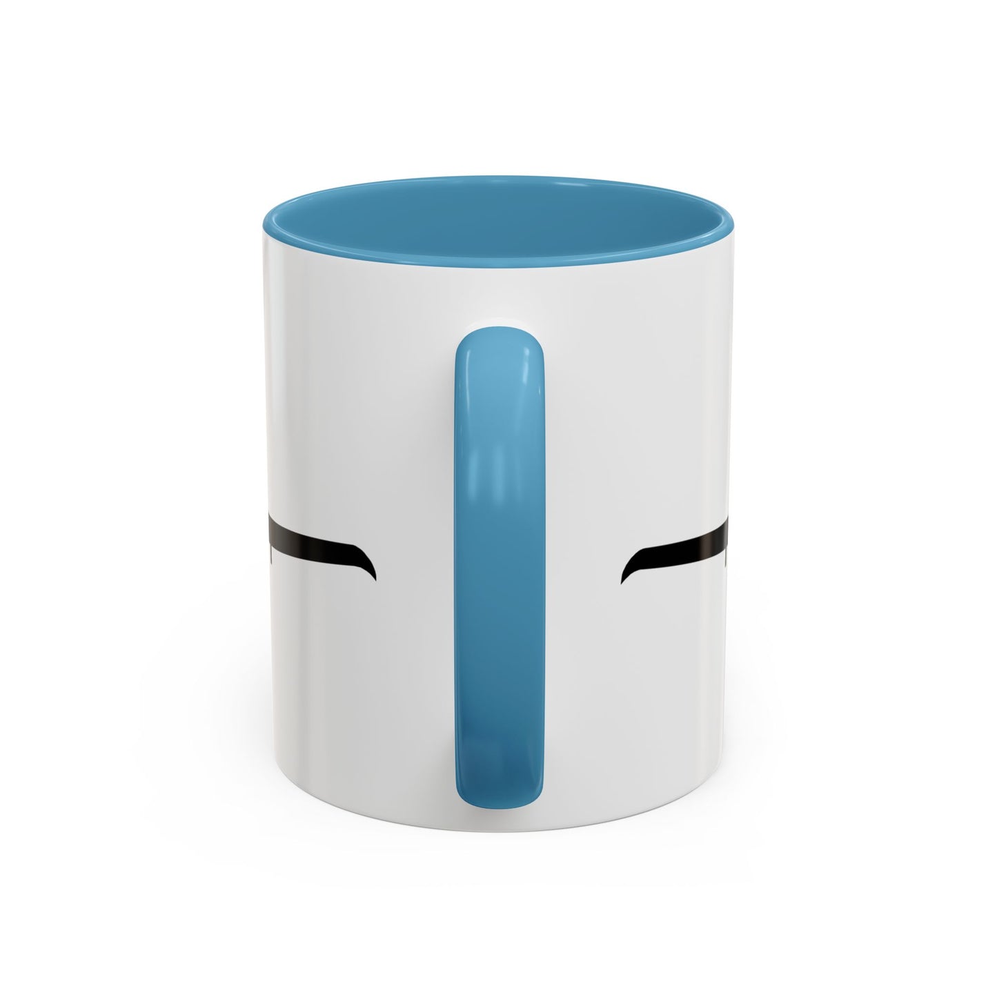 Accent Coffee Mug (11oz & 15oz) - Aircraft - USAF - A-10 Thunderbolt II - Front - Silhouette X 300