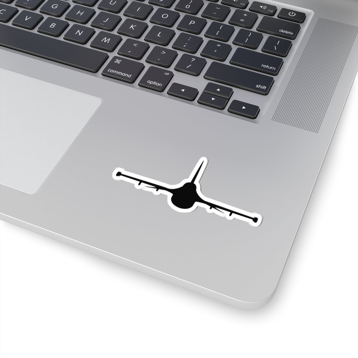 Kiss-Cut Stickers - Aircraft - F-16 - Front - Silhouette wo Txt X 300