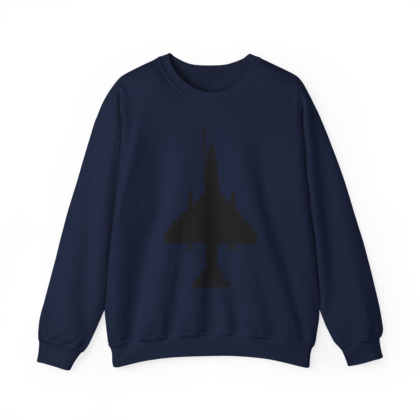 Crewneck Sweatshirt - Aircraft - A-4 SkyHawk - Top - Silhouette X 300