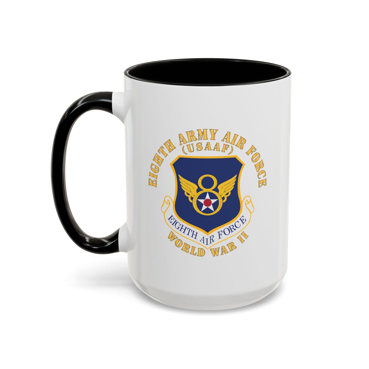 Accent Coffee Mug (11oz & 15oz) - USAF - 8th Air Force - WWII X 300