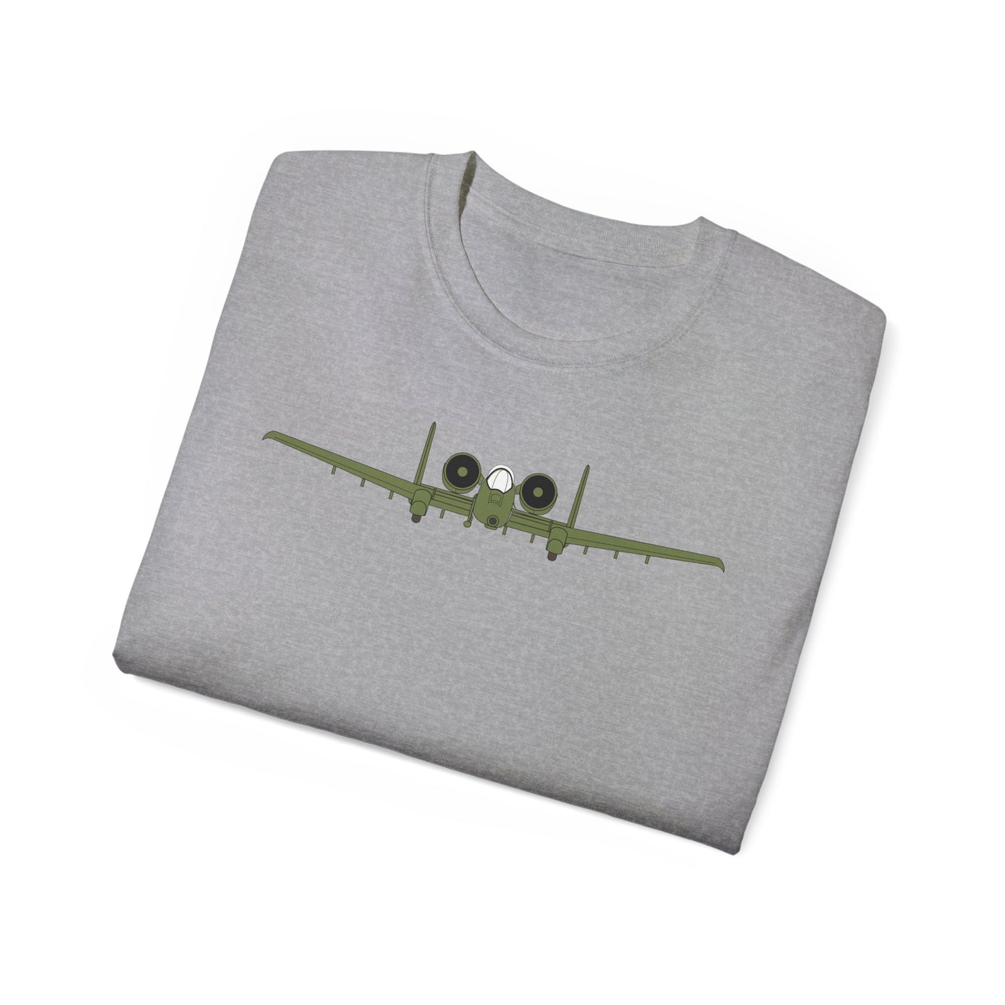 Unisex Ultra Cotton Tee - Aircraft - USAF - A-10 Thunderbolt II - Front X 300