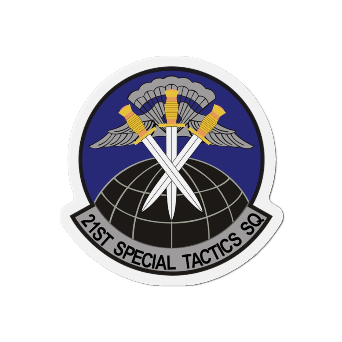 Die-Cut Magnet - USAF - 21st Special Tactics Squadron wo Txt