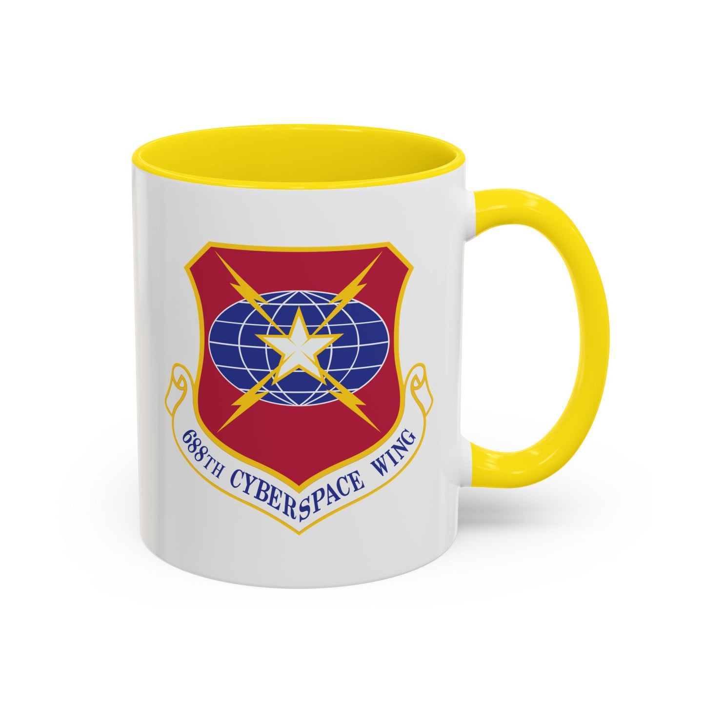 Accent Coffee Mug (11oz & 15oz) - USAF - 688th Cyberspace Wing wo Txt X 300