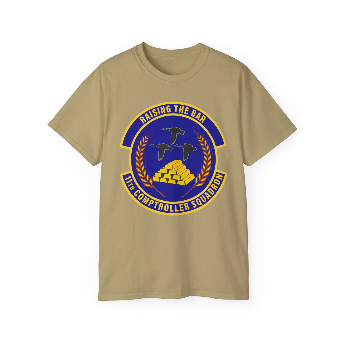 Unisex Ultra Cotton Tee - USAF - 11th Comptroller Squadron wo txt