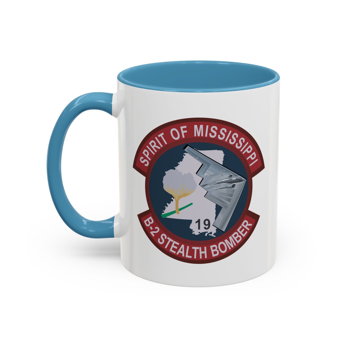 Accent Coffee Mug (11oz & 15oz) - USAF - B2 - Spirit of Mississippi - Stealth Bomber wo txt X 300