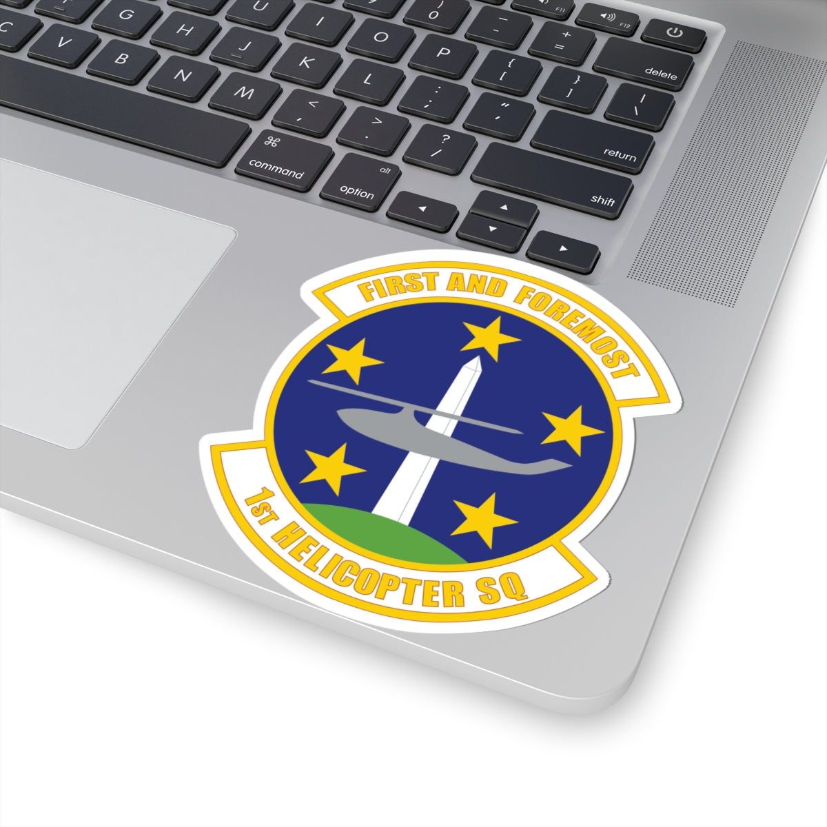 Kiss-Cut Stickers - USAF - 1st Helicopter Squadron (AFDW) wo txt