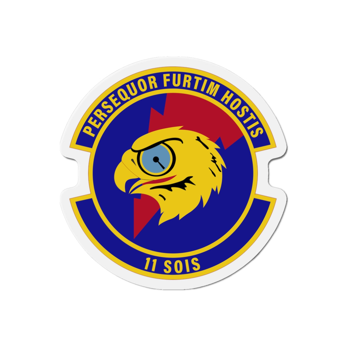 USAF 11th SOIS Die-Cut Magnet | Air Force Stickers Plus