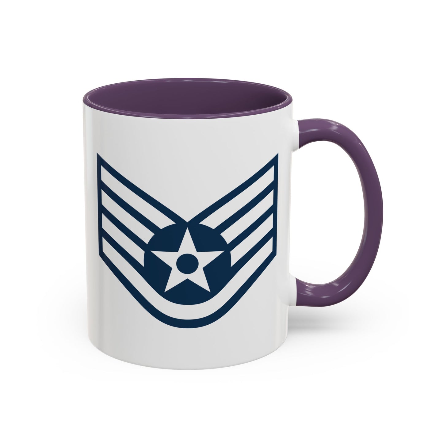 Accent Coffee Mug (11oz & 15oz) - USAF - Staff Sergeant (E5) - 2020