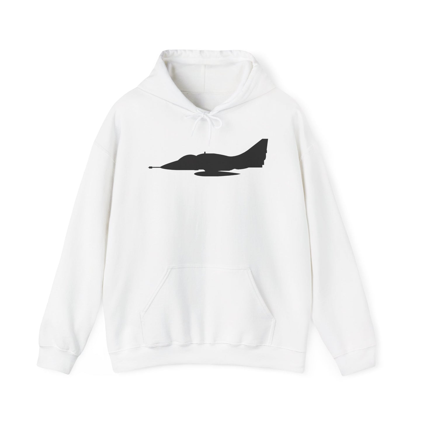 Unisex Heavy Blend Hooded Sweatshirt - Aircraft - A-4 SkyHawk - Silhouette X 300
