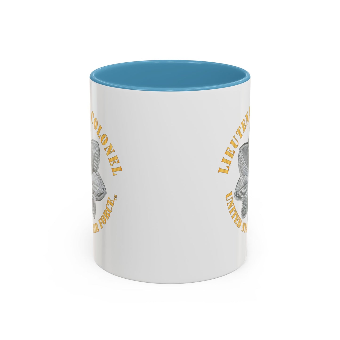Accent Coffee Mug (11oz & 15oz) - USAF - Lieutenant Colonel - LTC - TM X 300