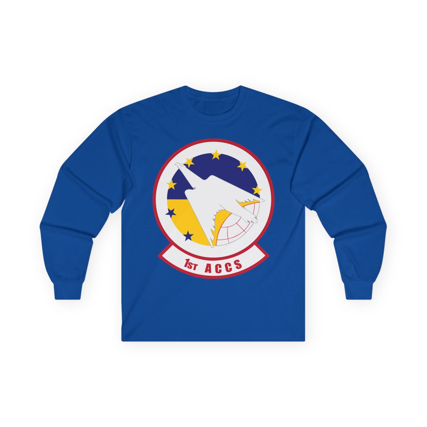 Unisex Ultra Cotton Long Sleeve Tee - USAF - 1st Airborne Command Control Squadron (ACC) wo txt X 300