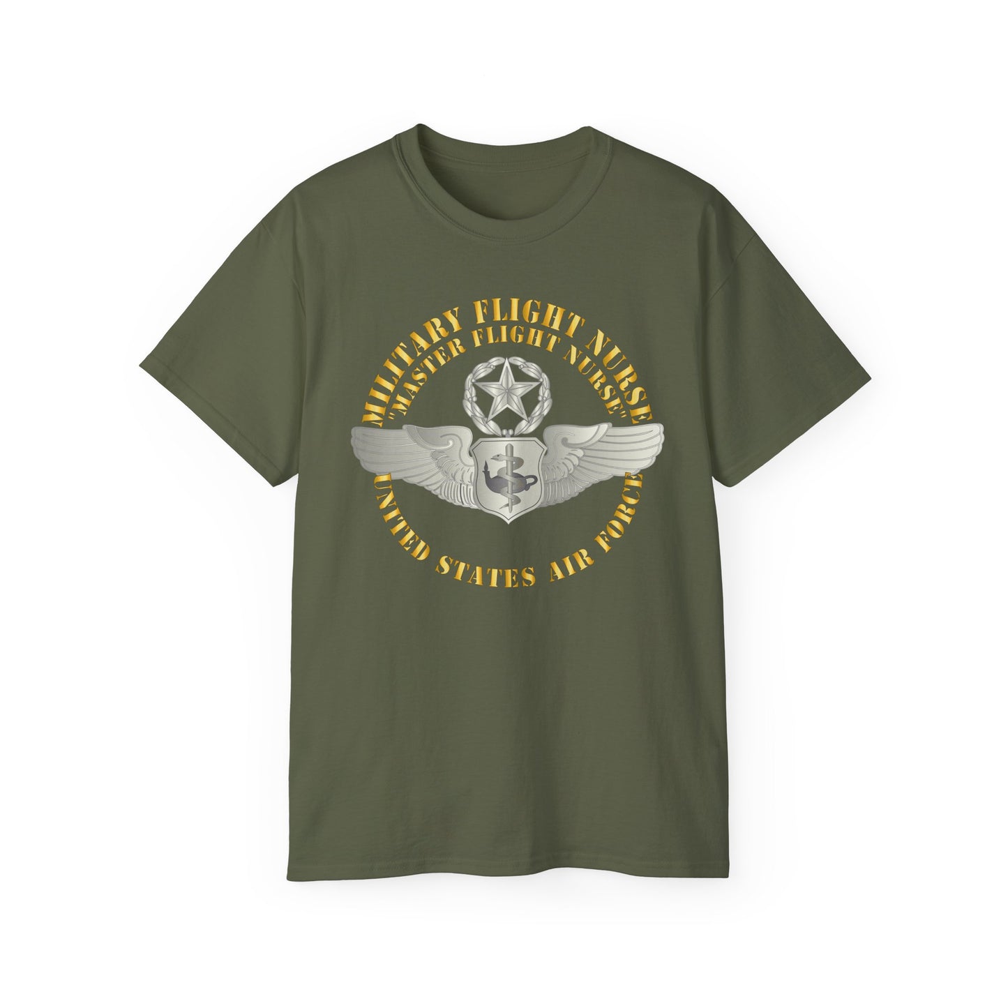 Unisex Ultra Cotton Tee - USAF - Military Flight Nurse - Flight Nurse - Master