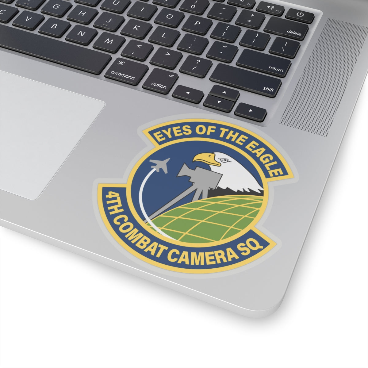 Kiss-Cut Stickers - USAF - 4th Combat Camera Squadron wo txt X 300