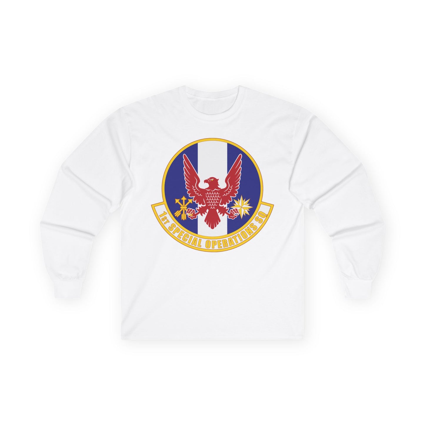 Unisex Ultra Cotton Long Sleeve Tee - USAF - 1st Special Operations Squadron wo txt