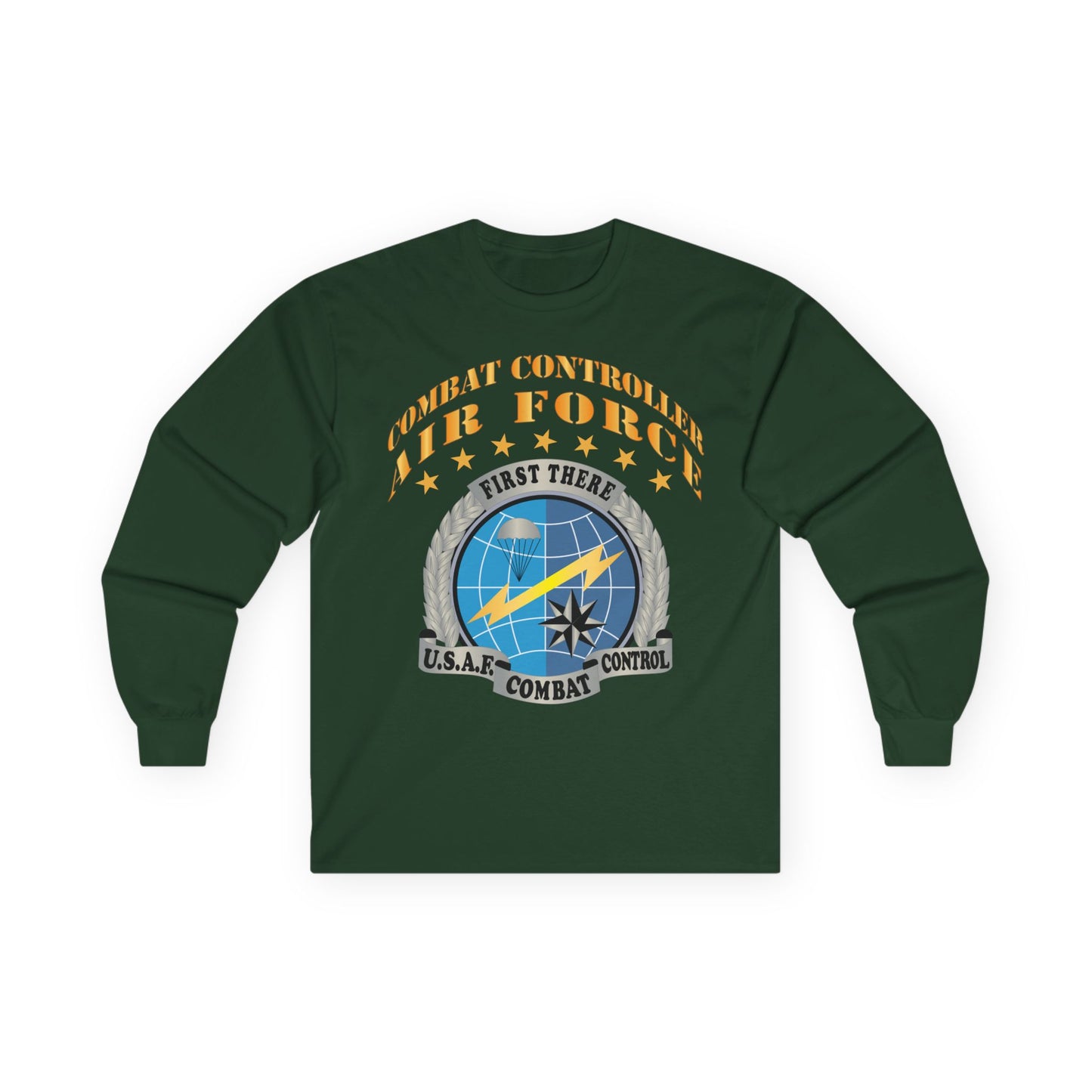 Unisex Ultra Cotton Long Sleeve Tee - USAF - Combat Controller X 300
