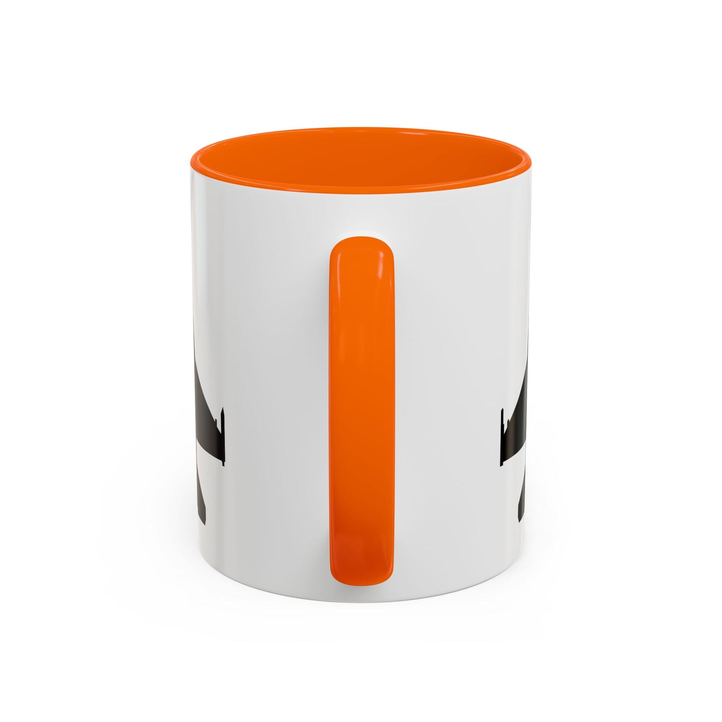 Accent Coffee Mug (11oz & 15oz) - Aircraft - F-16 -Top - Black wo Txt X 300