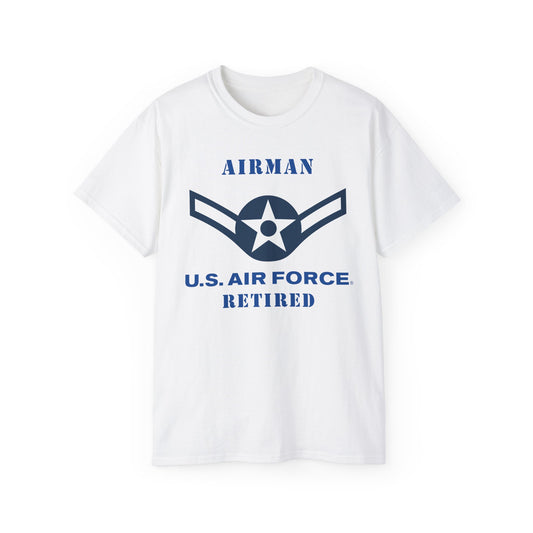Unisex Ultra Cotton Tee - USAF - Airman (E2) - 2020 - US Air Force - Retired