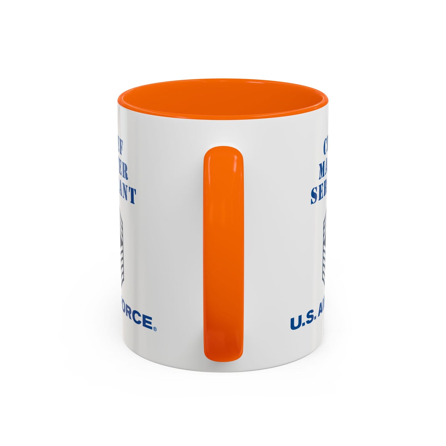 Accent Coffee Mug (11oz & 15oz) - USAF - Chief Master Sergeant (E9a) - 2020 - US Air Force w Text X 300