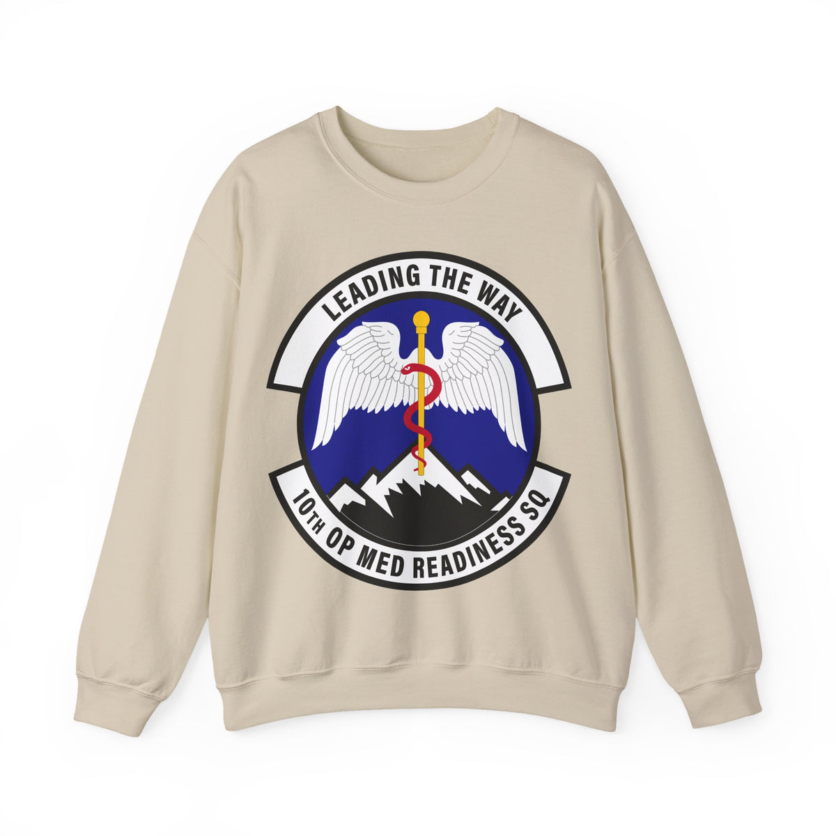 Crewneck Sweatshirt - USAF - 10th Operational Medical Readiness Sq wo txt
