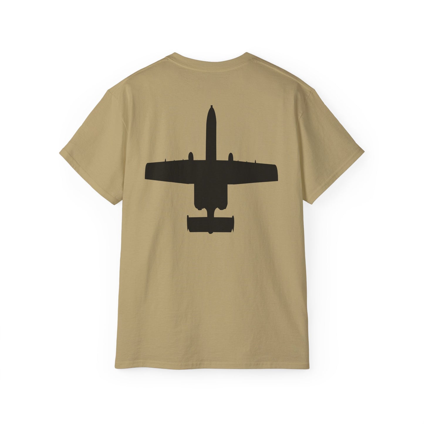 Unisex Ultra Cotton Tee - Aircraft - USAF - A-10 Thunderbolt II - Top - Silhouette X 300