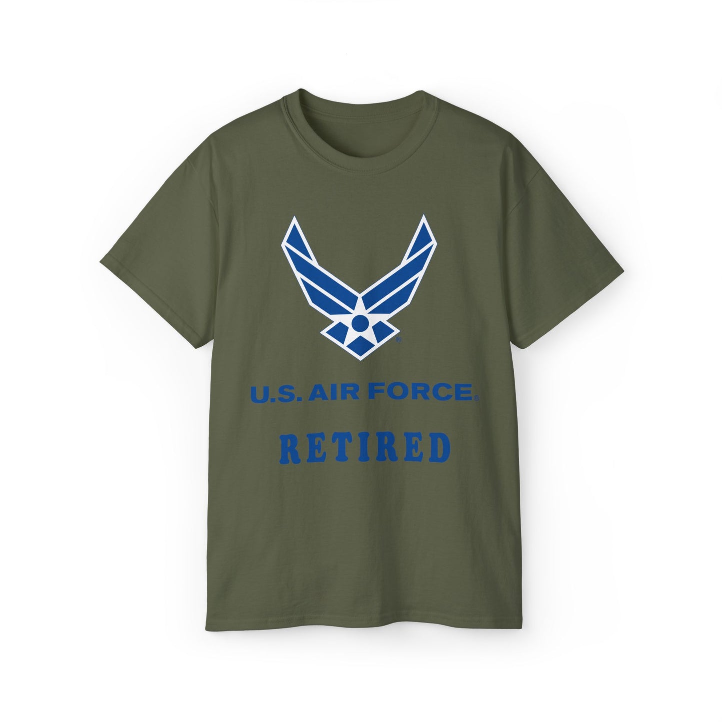 Unisex Ultra Cotton Tee - USAF - Air Force - Retired X 300