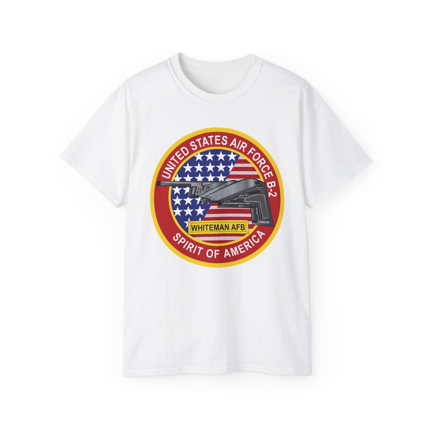 Unisex Ultra Cotton Tee - USAF - B2 - Spirit - Stealth Bomber wo Txt