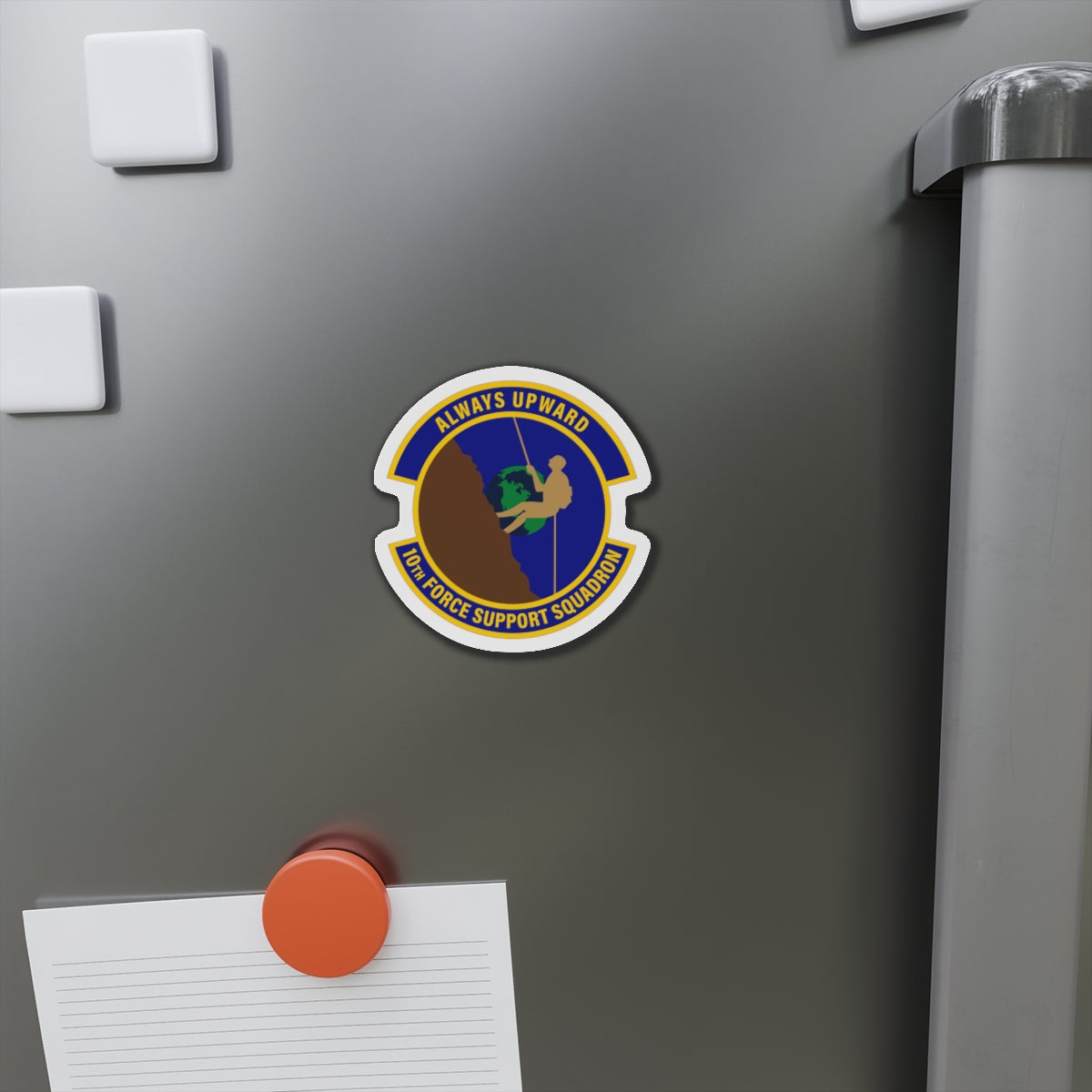Die-Cut Magnet - USAF - 10th Force Support Squadron wo txt