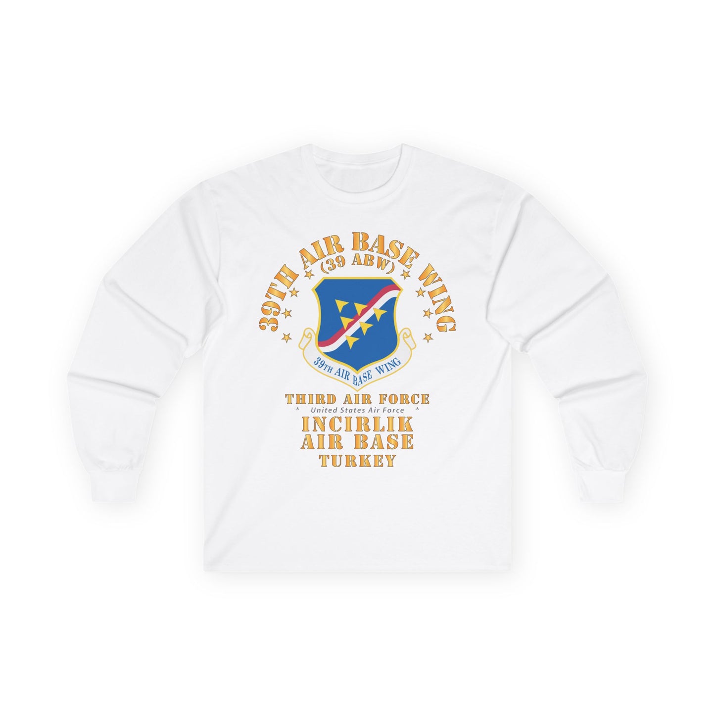 Unisex Ultra Cotton Long Sleeve Tee - USAF - 39th Air Base Wing - Incirlik AB X 300