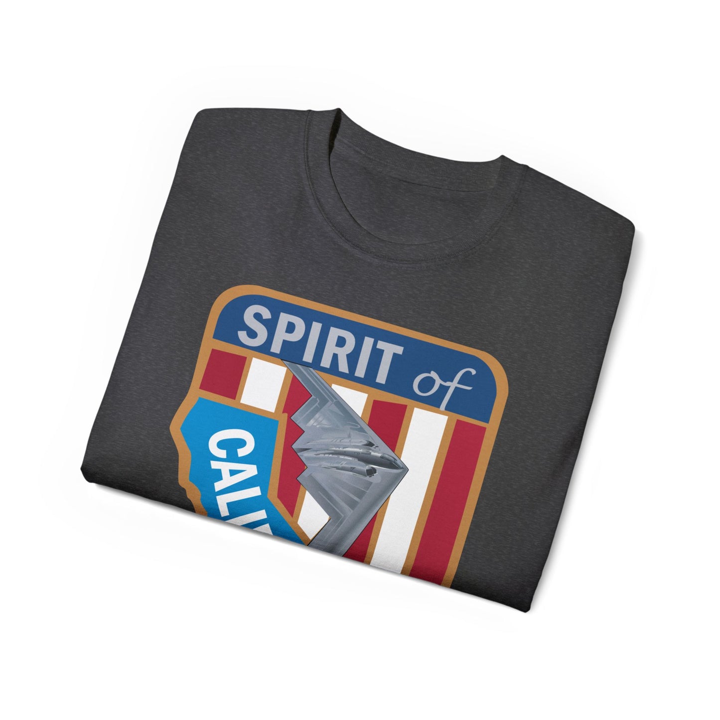 Unisex Ultra Cotton Tee - USAF - B2 - Spirit of California - Stealth Bomber wo txt X 300