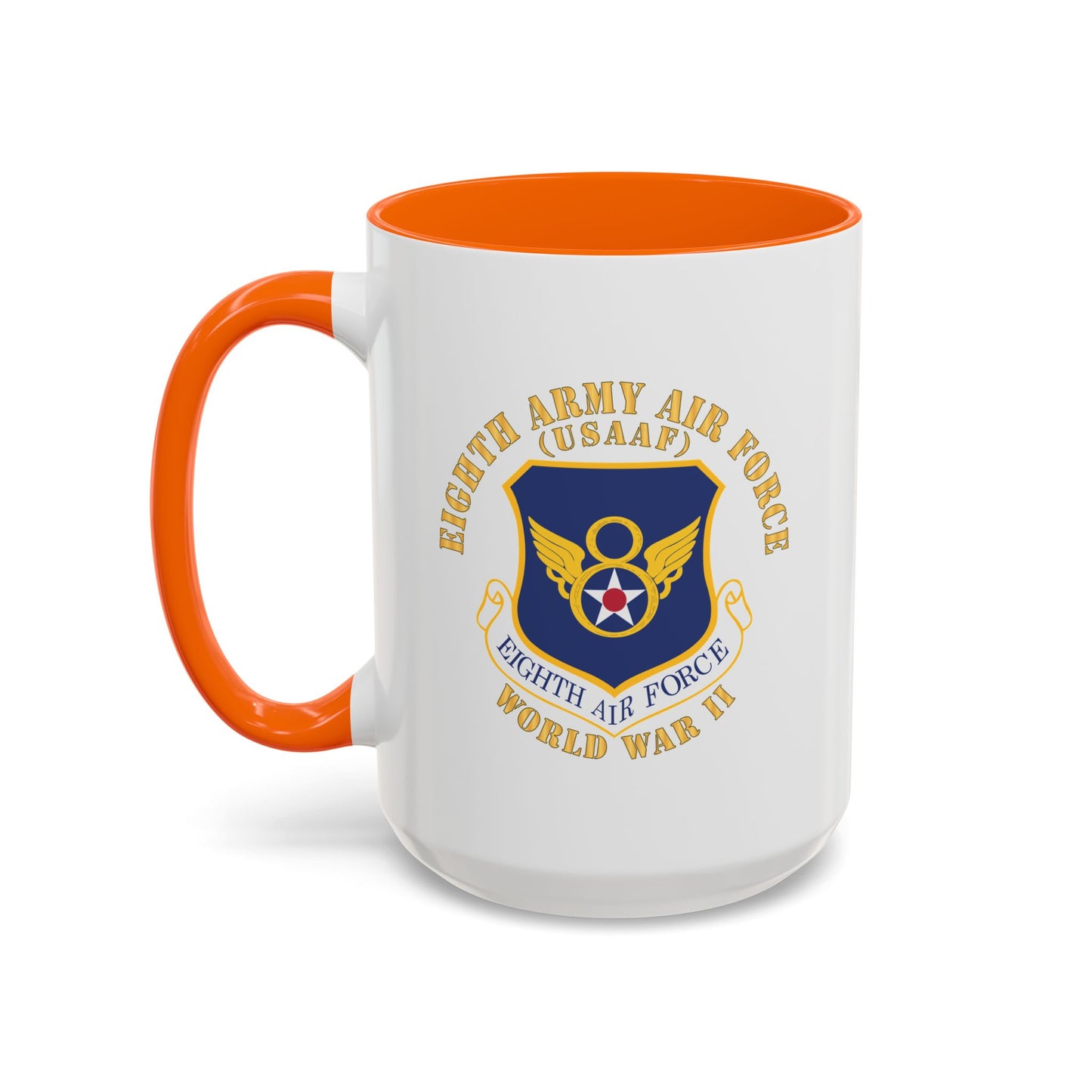 Accent Coffee Mug (11oz & 15oz) - USAF - 8th Air Force - WWII X 300